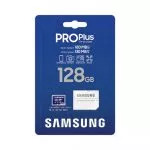 128GB MicroSD (Class 10) UHS-I (U3) SD adapter, Samsung PRO Plus "MB-MD128SA" (R/W:180/130MB/s) фото