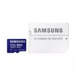 128GB MicroSD (Class 10) UHS-I (U3) SD adapter, Samsung PRO Plus "MB-MD128SA" (R/W:180/130MB/s) фото