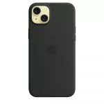 iPhone 15 Plus Silicone Case with MagSafe - Black фото