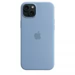 iPhone 15 Plus Silicone Case with MagSafe - Winter Blue фото
