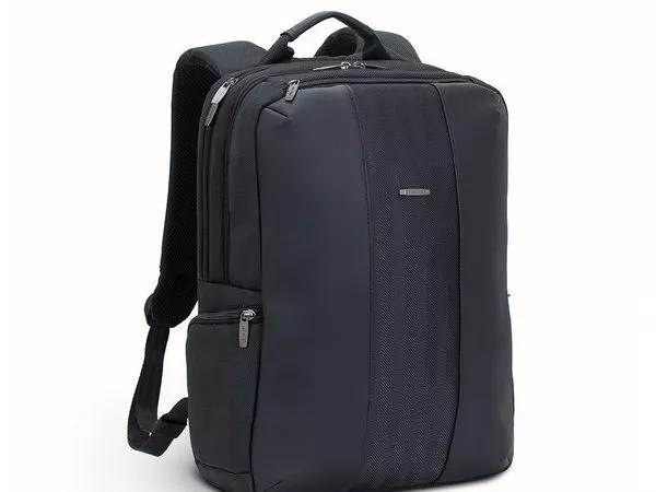16"/15" NB backpack - RivaCase 8165 Black Laptop (bisiness) фото