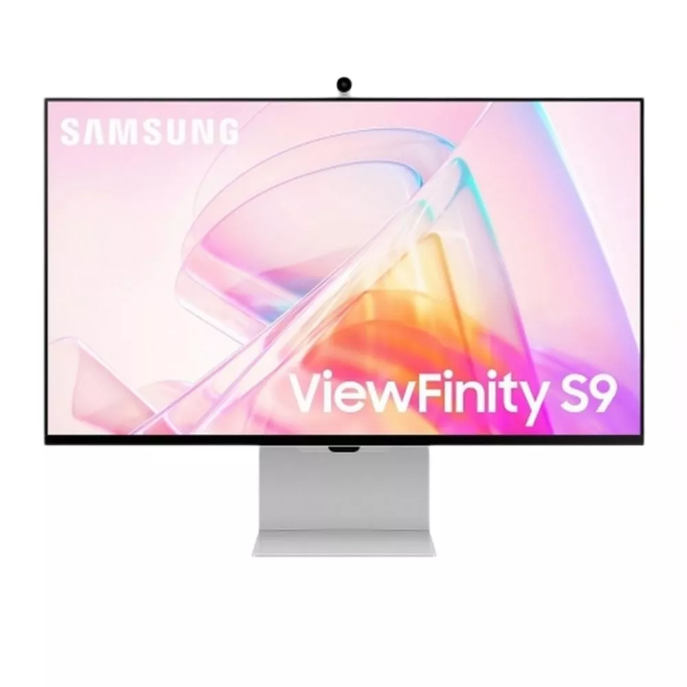 27" SAMSUNG ViewFinity S9, White, IPS, 5120x2880, 60Hz, 5ms, 600cd, Thunderbolt, miniDP TypeC фото