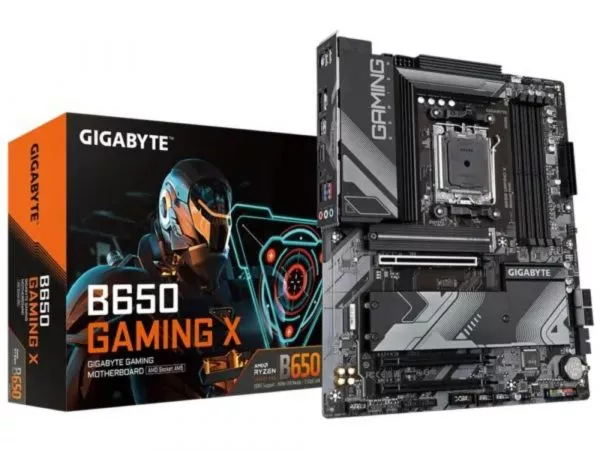 GIGABYTE B650 GAMING X, Socket AM5, 11Phases, AMD B650, Dual 4xDDR5-8000, APU AMD graphics, HDMI, DP, 3xPCIe4.0 X16, 4xSATA3, RAID, 3xM.2 PCIe 5.0, Re фото