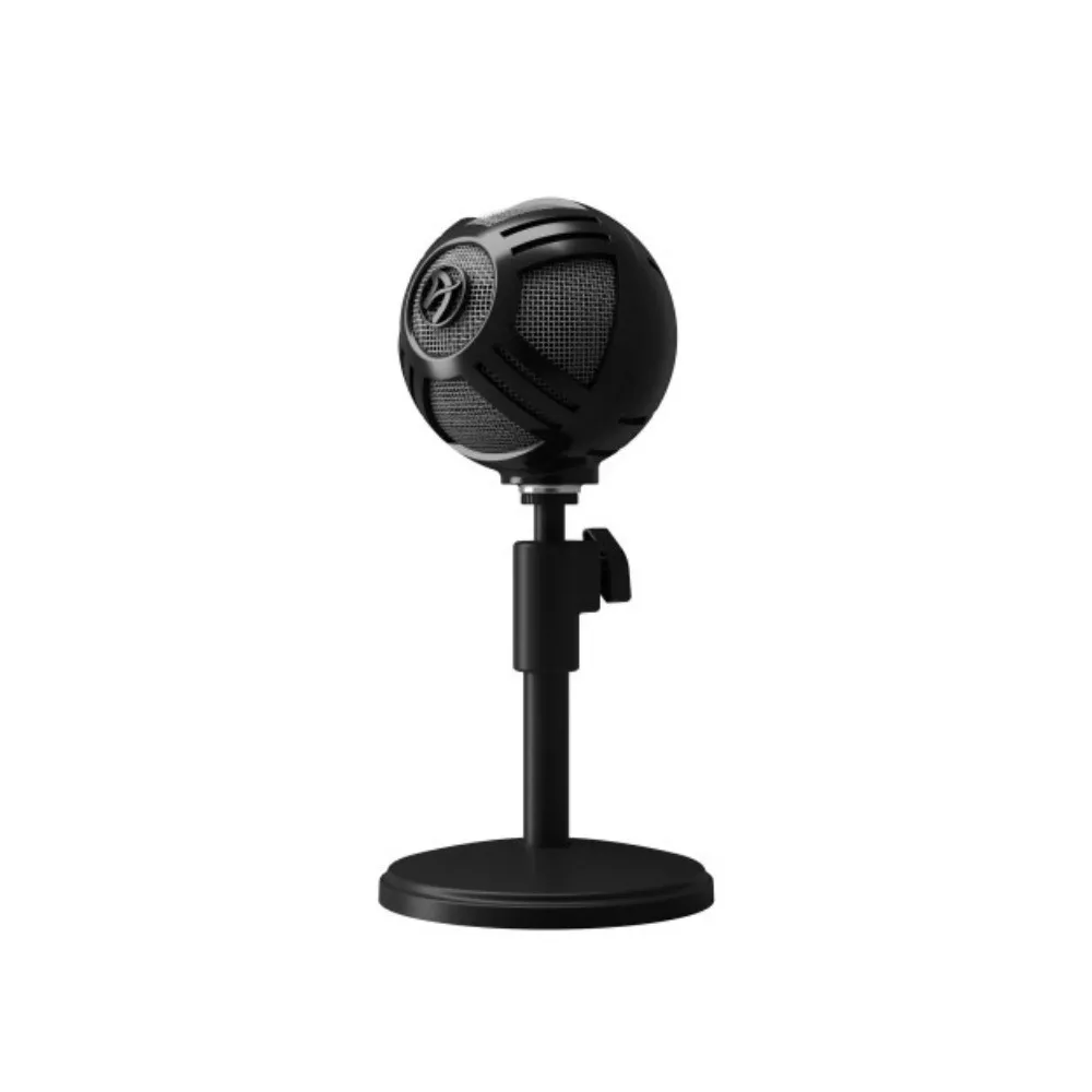 AROZZI Sfera entry level USB microphone with simple plug-and-play feature with Cardioid pick-up pattern, 1,8m, black фото