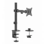 Arm for 1 monitor 17"-32" Gembird MA-D1-03, Adjustable desk display mounting arm (allows to swivel tilt, pull forward and retract your display and en фото
