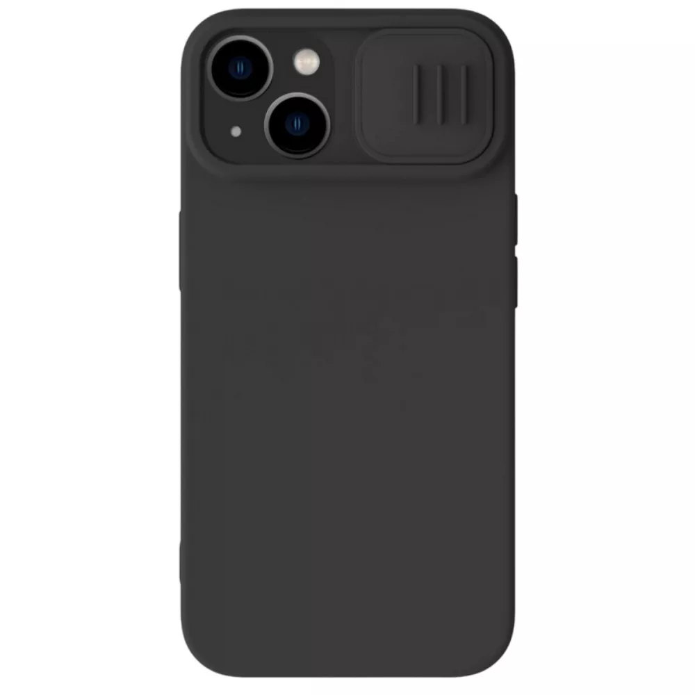 Nillkin Apple iPhone 15 Pro Max, CamShield Silky Silicone Case, Elegant Black фото