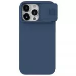 Nillkin Apple iPhone 15 Pro, CamShield Silky Silicone Case, Midnight Blue фото