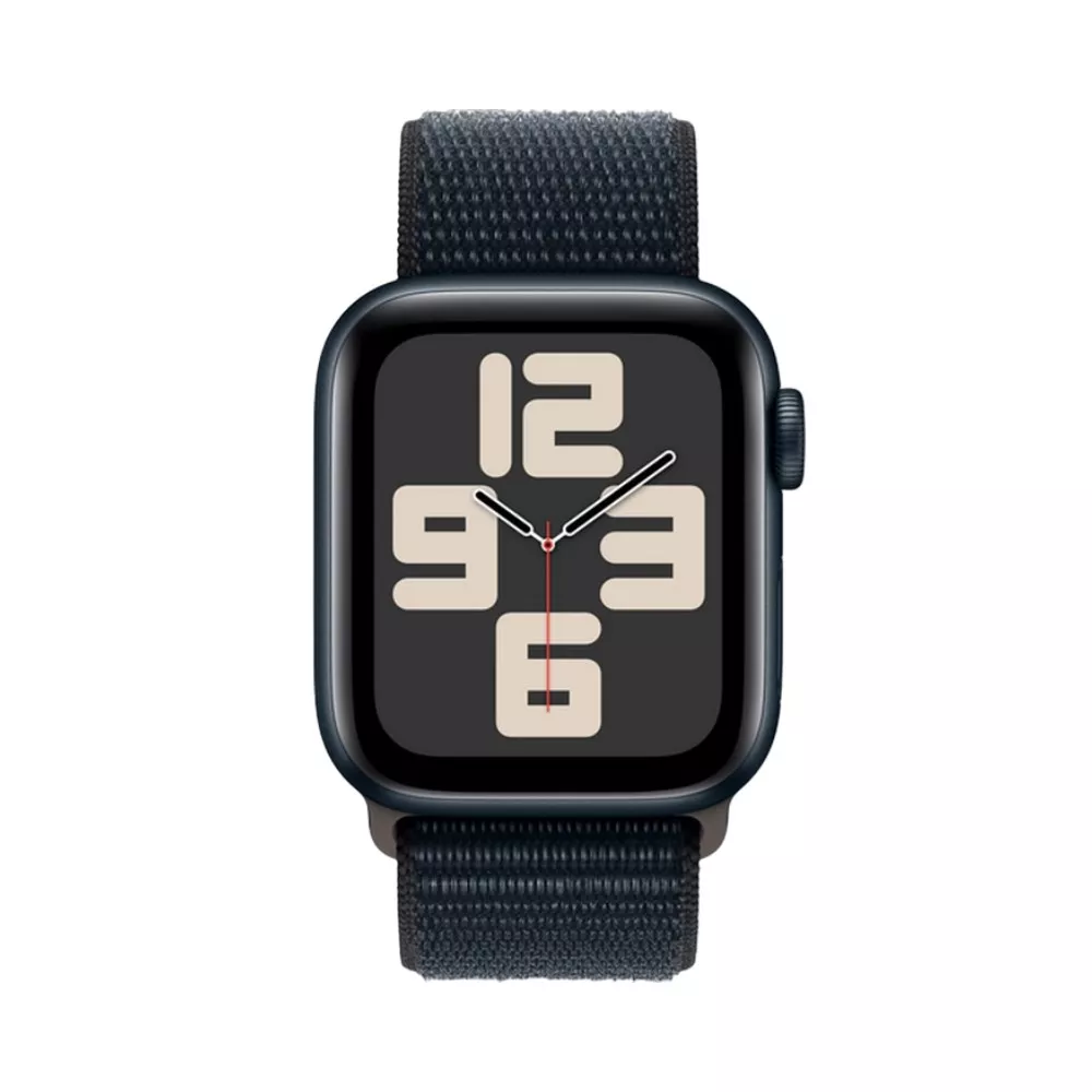 Apple Watch SE 2 40mm Aluminum Case with Midnight Sport Loop, MRE03 GPS, Midnight фото