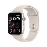 Apple Watch SE 2 44mm Aluminum Case with Starlight Sport Band - M/L, MRE53 GPS, Starlight фото