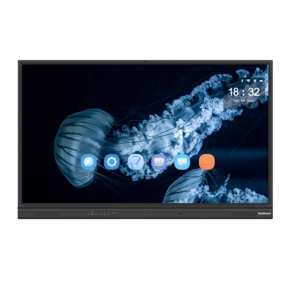 Interactive Display StarBoard IFPD-YL6-65AOC: Pro, 65", 4K Touch, Android 11, 8/64Gb, Cam, MB311D2 фото