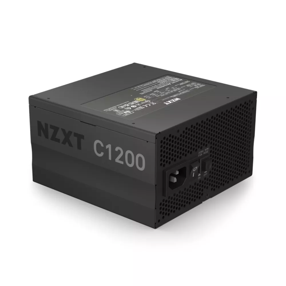 Power Supply ATX 1200W NZXT C1200, 80 Gold, 135 mm fan, ATX 3.0, Zero RPM Fan mode, Full Modular фото