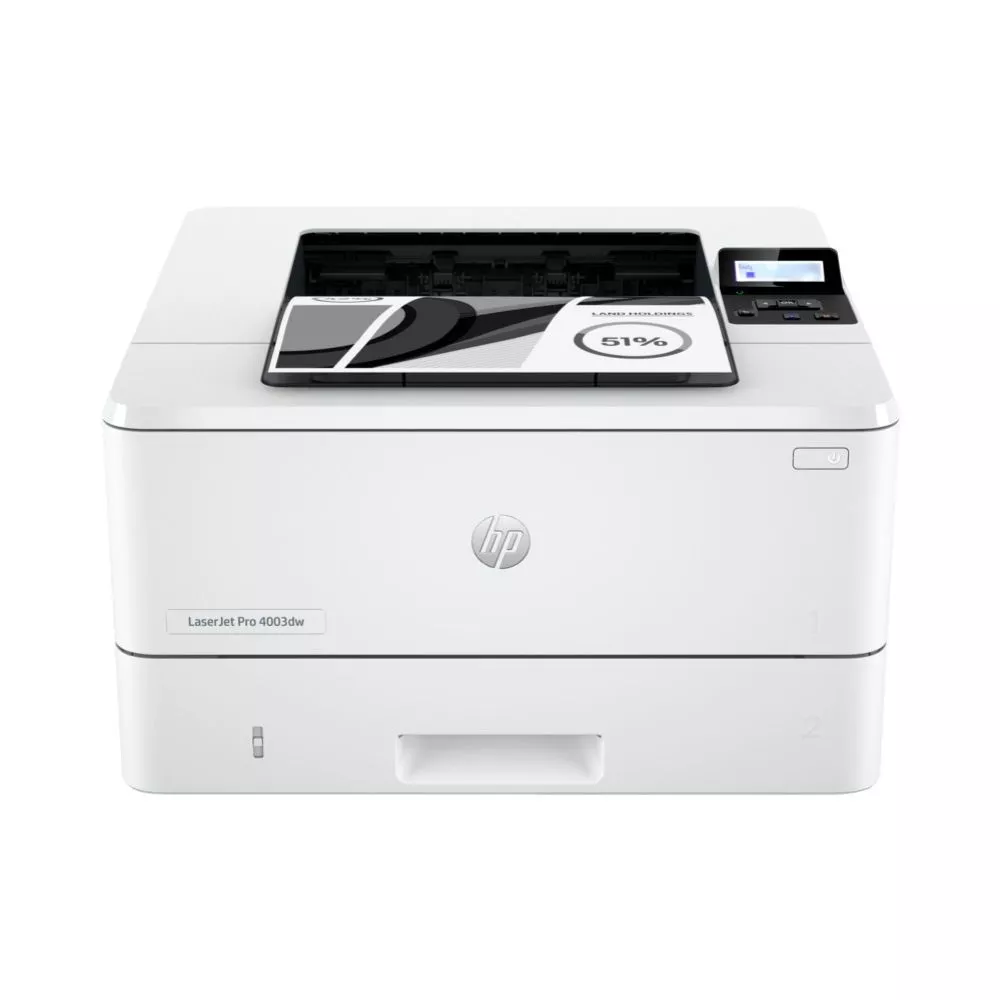 Printer HP LaserJet Pro M4003dw, White, A4, Duplex, up to 40 ppm, 1200 dpi, 256MB, Up to 80000 pages/month, USB 2.0, WiFi Direct, Ethernet 10/100, фото