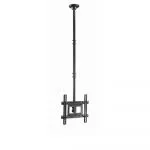 TV-Ceiling Mount for 37-70"- Gembird "CM-70ST-01", Full motion, max. 50 kg, up to 60 degrees swivel and 30 degrees tilting, Distance from the ceiling: фото