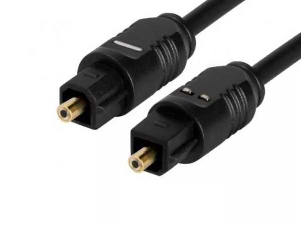 Optical cable 4mm - 2m - Brackton K-TOS-SKB-0200.B, Toslink-cable, m/m, glass fiber OD 4mm, 1.8m, up фото