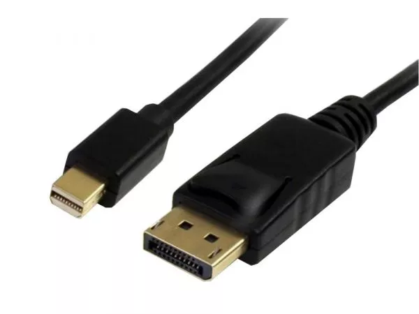Cable miniDP-HDMI - 2.0m - Brackton MDP-HDE-0200.B, 2.0 m, mini DisplayPort to HDMI, digital interface cable, bulk packing фото