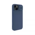 Nillkin Apple iPhone 15, CamShield Silky Silicone Case, Midnight Blue фото