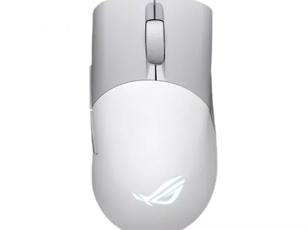 Wireless Gaming Mouse Asus ROG Keris AimPoint, 36k dpi, 5 buttons, 650IPS, 50G, 75g, 2.4/BT, White фото