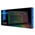 Gaming Keyboard SVEN KB-G8400, 12 Fn keys, Macro, RGB, Braided cable, 1.8m, Black, USB фото
