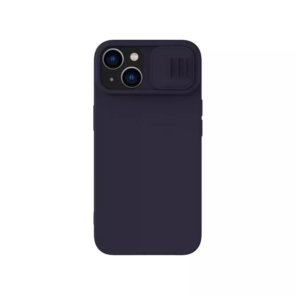 Nillkin Apple iPhone 14 Plus, CamShield Silky Silicone Case, Dark Purple фото