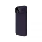 Nillkin Apple iPhone 14 Plus, CamShield Silky Silicone Case, Dark Purple фото