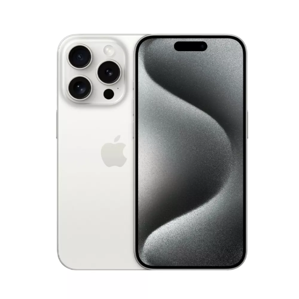 Apple iPhone 15 Pro, 128GB White Titanium MD фото