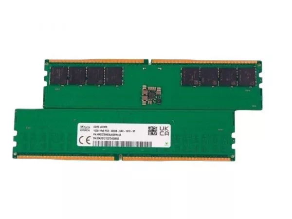 16GB DDR5-5600MHz SK Hynix Original (HMCG78AGBUA081N), PC5-44800U, 1Rx8, CL40, 1.1V, Bulk фото
