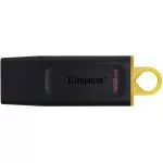 128GB USB3.2 Kingston DataTraveler Exodia Black/Yellow, (Read 100 MByte/s, Write 12 MByte/s) фото