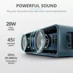 Trust Zowy Max Stylish Bluetooth Wireless Speaker 20W, Waterproof IPX7, Up to 14 hours, Link two speakers wirelessly to boost your party, Bluetooth, m фото