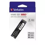 M.2 SATA SSD 1.0TB Verbatim Vi560 S3, SATA 6Gb/s, M.2 Type 2280 form factor, Sequential Reads: 560 MB/s, Sequential Writes: 520 MB/s, Max Random 4k: фото