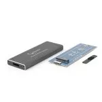 .M.2 SATA SSD Enclosure Kit Gembird "EE2280-U3C-01" USB3.1, Aluminum фото