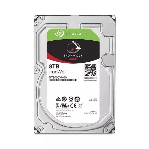 3.5" HDD 8.0TB Seagate ST8000VN004 IronWolf NAS, 7200rpm, 256MB, SATAIII фото