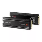 M.2 NVMe SSD 1.0TB Samsung SSD 980 PRO w/Heatsink, PCIe4.0 x4 / NVMe1.3c, M2 Type 2280 form factor, Seq. Read: 7000 MB/s, Seq. Write: 5000 MB/s, Max фото