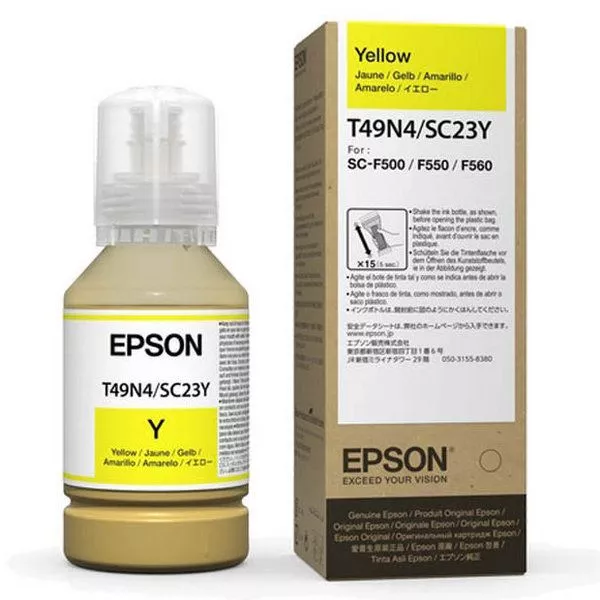Ink Epson T49N400, DyeSublimation Yellow (140mL), C13T49N400 фото
