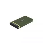 1.0TB Transcend Portable SSD ESD380C Military Green, USB-C 3.2 (96x54x12mm, 75g, R/W:2K/2K MB/s) фото