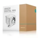 DEEPCOOL Cooler "AK620 DIGITAL WH", Socket LGA2066/2011-v3/2011/1700/1200/1151/1150/1155