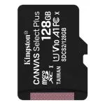 128GB microSD Class10 A1 UHS-I SD adapter Kingston Canvas Select Plus (SDCS2/128GB), 600x, Up to: 100MB/s фото