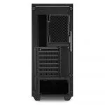 Sharkoon RGB FLOW ATX Case, with Side Panel of Tempered Glass, without PSU, Tool-free, Illuminated Front Panel, Pre-Installed Fans: Front 1x120mm, 2x фото