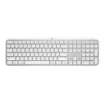 Wireless Keyboard Logitech MX Keys S, Premium typing, Palm Rest, Backlight, 2.4/BT, EN, Pale Gray фото