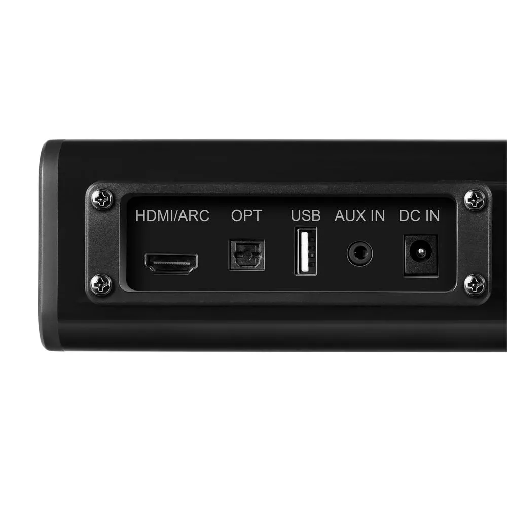 Soundbar SVEN SB-2040A, Black, 40W, Bluetooth, HDMI, RC, Optical, USB, display фото