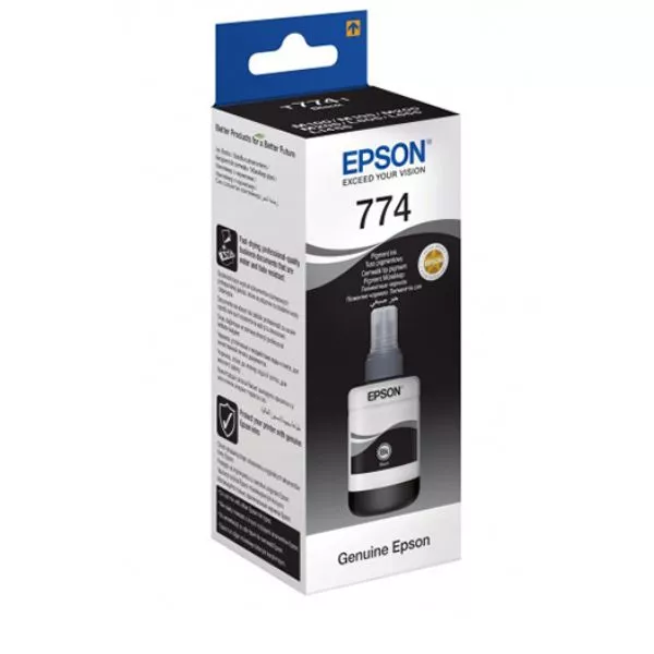 Ink Cartridge Epson T77414A black bottle 140ml фото