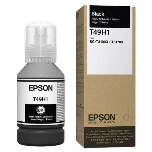 Ink Epson T49H1, Black for SureColor SC-T3100X, C13T49H100 фото