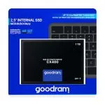 2.5" SSD 1.0TB GOODRAM CX400 Gen.2, SATAIII, Sequential Reads: 550 MB/s, Sequential Writes: 500 MB/ фото