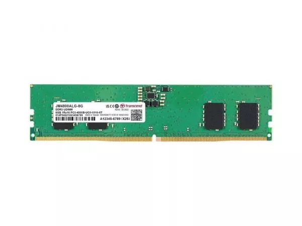 8GB DDR5-4800MHz Transcend JetRam, PC5-38400U, 1Rx16, CL40, 1.1V, on-die ECC фото