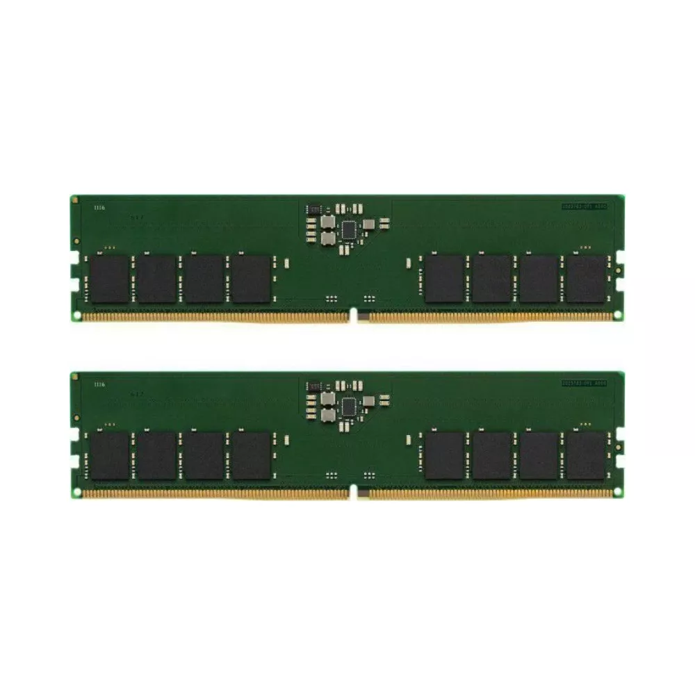 16GB (Kit of 2*8GB) DDR5-5600 Kingston ValueRAM, Dual Channel Kit, PC5-44800, CL46, 1Rx16, 1.1V фото