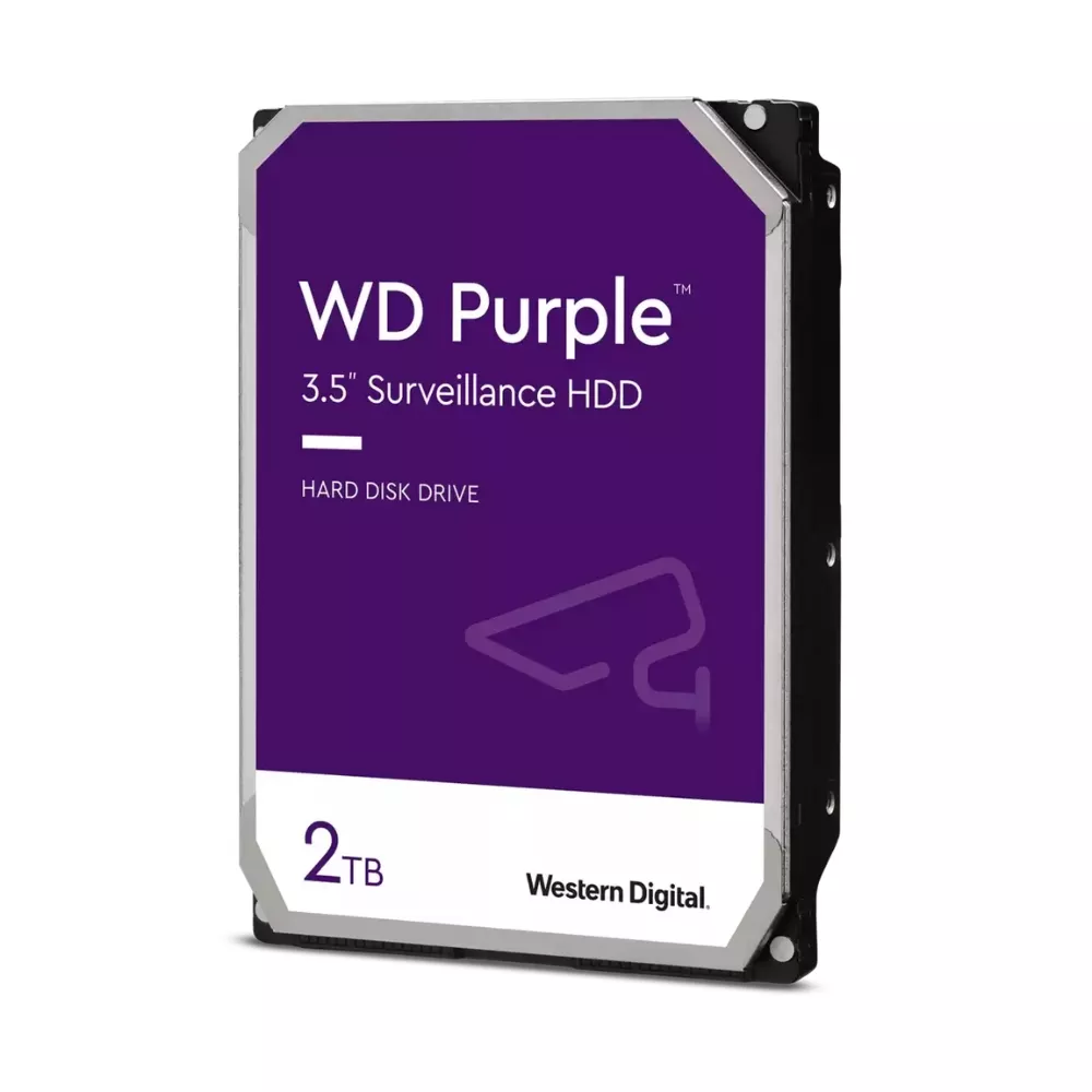 3.5" HDD 2.0TB Western Digital WD23PURZ Caviar® Purple™, CMR Drive, IntelliPower, 64MB, SATAIII фото