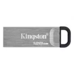 128GB USB3.2 Kingston DataTraveler Kyson Silver (DTKN/128GB), Metal casing, Compact and lightweight (Read 200 MByte/s, Write 60 MByte/s) фото