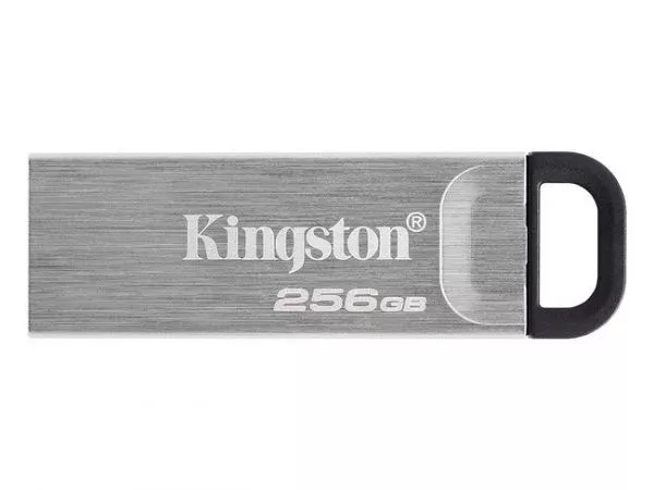 256GB USB3.2 Kingston DataTraveler Kyson Silver (DTKN/256GB), Metal casing, Compact and lightweight (Read 200 MByte/s, Write 60 MByte/s) фото