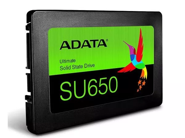 2.5" SSD 256GB ADATA Ultimate SU650 [R/W:520/450MB/s, 40K/75K IOPS, MK/SMI, 3D-NAND TLC] фото