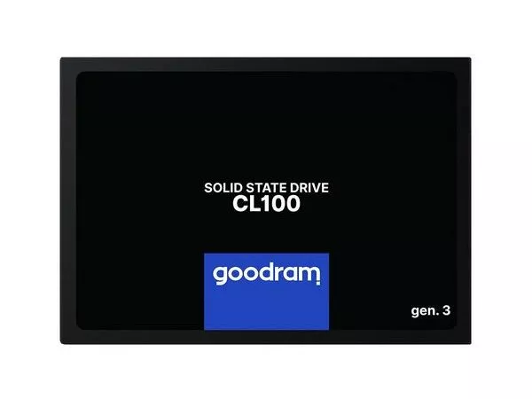 2.5" SSD 480GB GOODRAM CL100 Gen.3, SATAIII, Sequential Reads: 540 MB/s, Sequential Writes: 460 MB фото