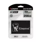 2.5" SSD 256GB Kingston KC600 SKC600/256G [R/W:550/500MB/s, 90K/80K IOPS, SM2259, 3D NAND TLC] фото